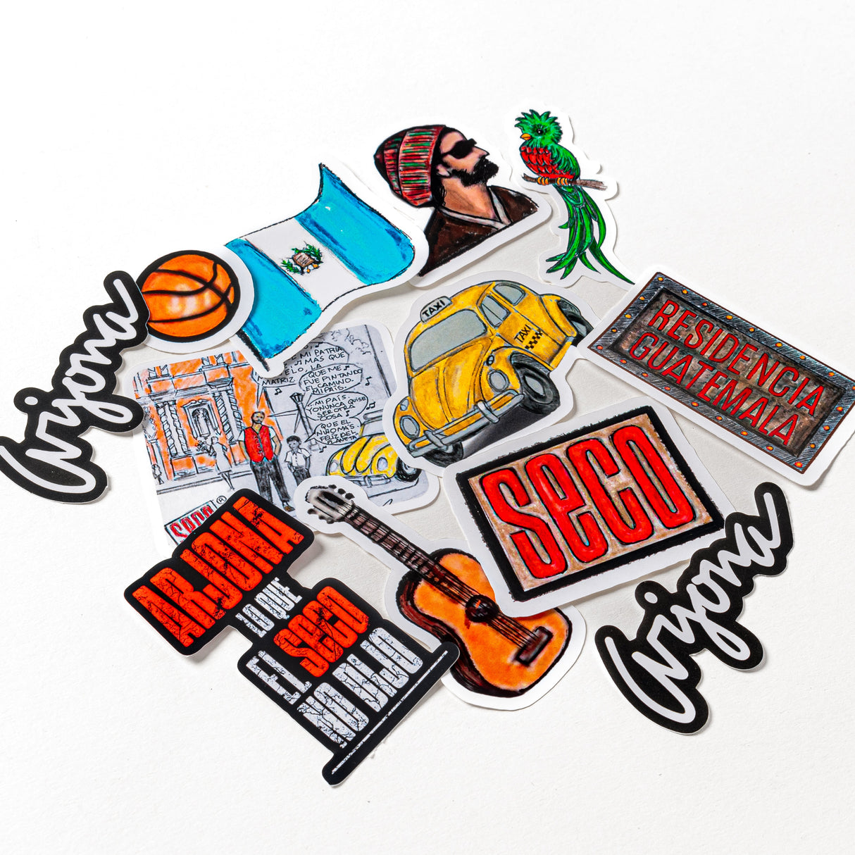 12 Sticker Pack LO QUE EL SECO NO DIJO