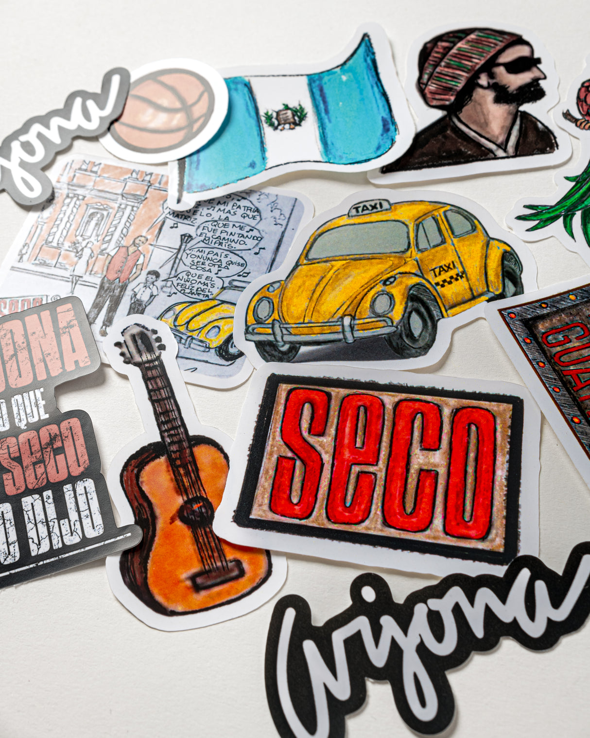 12 Sticker Pack LO QUE EL SECO NO DIJO