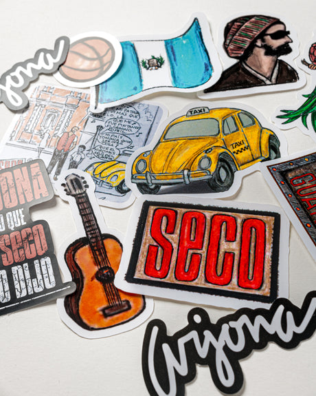 12 Sticker Pack LO QUE EL SECO NO DIJO