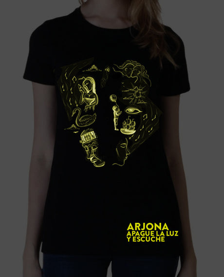 Guitarra en Mano Glow - Mujer