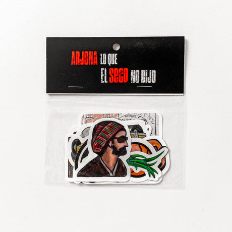 12 Sticker Pack LO QUE EL SECO NO DIJO