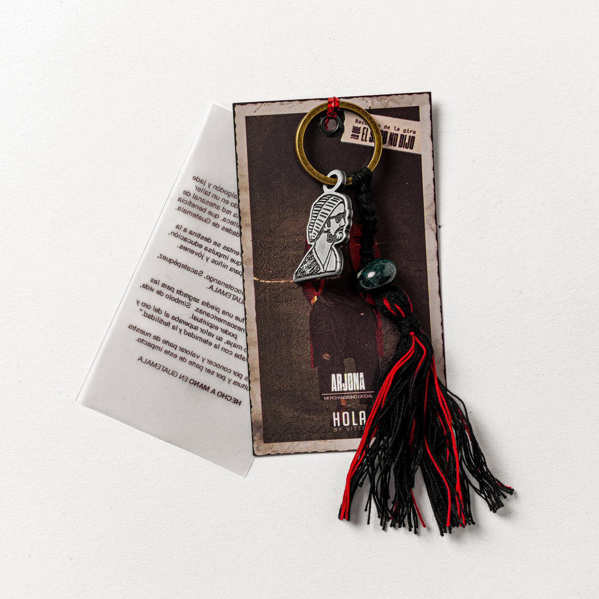 Llavero Artesanal con Jade