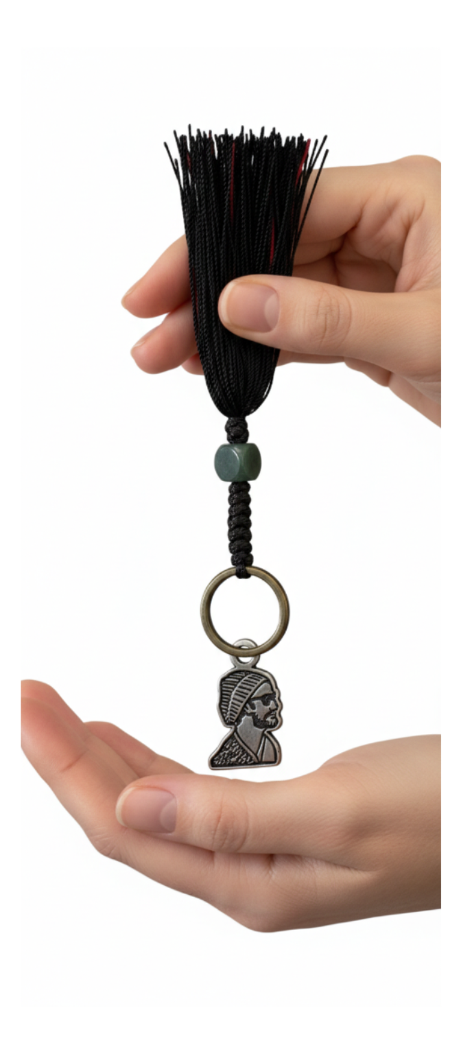 Llavero Artesanal con Jade