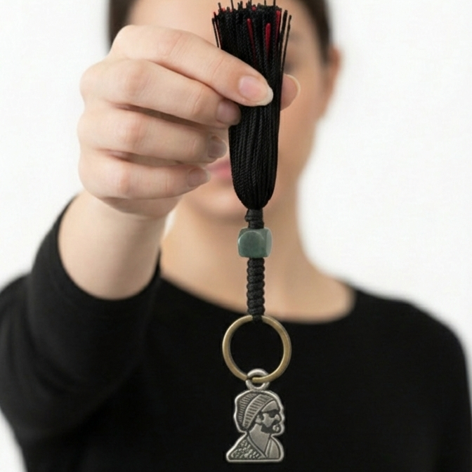 Llavero Artesanal con Jade